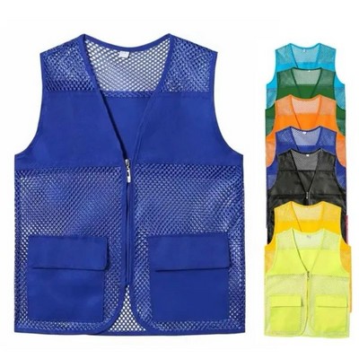 Summer Mesh Travel Vest