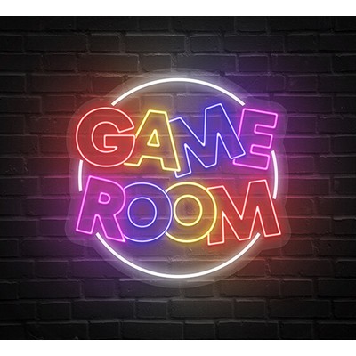 Game Room Neon Sign (33 " x 31 ")