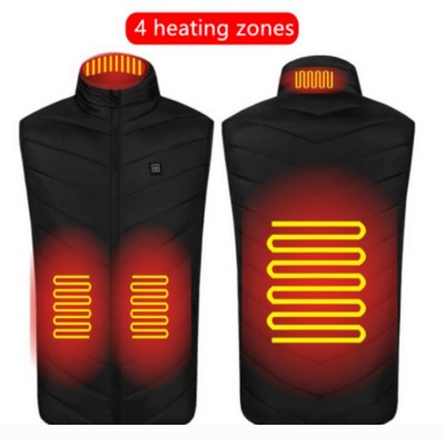 Heating 4 Areas Warming Heated Vest