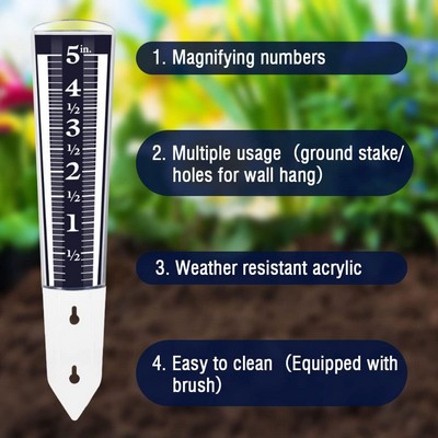 4" Magnifying Rain Gauge