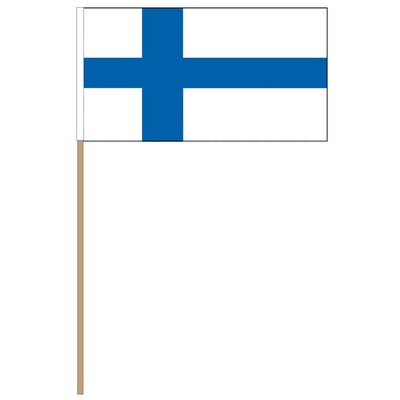 Finland International Collection Hand Flag (9" x 12")