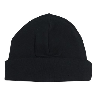 Rib Knit Beanie Cap