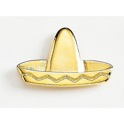 Sombrero Marken Design Cast Lapel Pin (Up to 1 1/4")