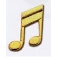 Stock Education Lapel Pins (Music Notes)