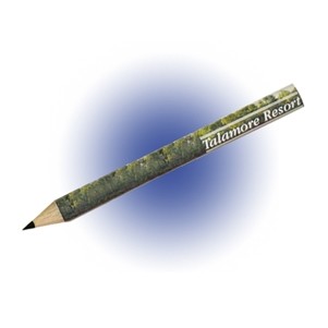 Round Golf Pencil - No Eraser (Full Color Digital)