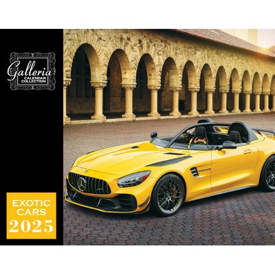 Galleria Wall Calendar 2025 Exotic Cars (English)