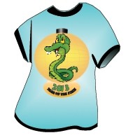 Chinese New Year/Year of the Snake T-Shirt Lapel Pin