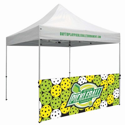 10' Premium Tent Half Wall Kit (Dye Sublimated, 1-Sided)