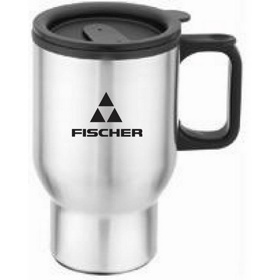 16 Oz. Stainless Steel Body Mug