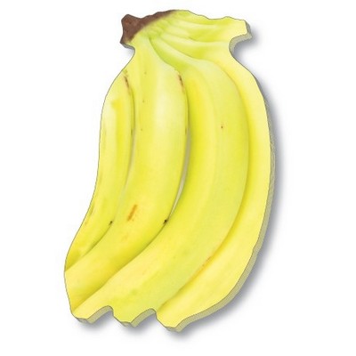 Adhesive Note Shape - Bananas (3.875x5.625) - 50 Sheets