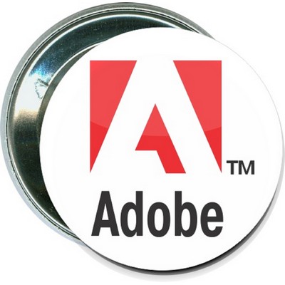 Business - Adobe - 2 1/4 Inch Round Button