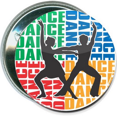 Dance - Dance, 4 - 2 1/4 Inch Round Button