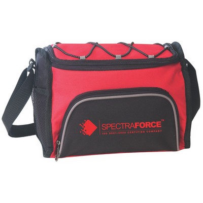 Small Picnic Cooler - mini cooler bag - red cooler bag