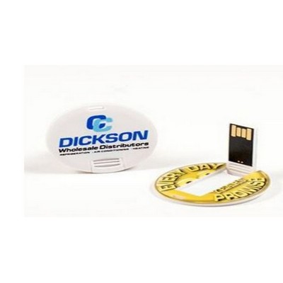 Mini Round Credit Card USB Drive