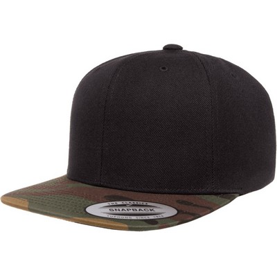 Yupoong® YP Classics™ Premium Snapback Two Tone Camo Cap (Embroidery)