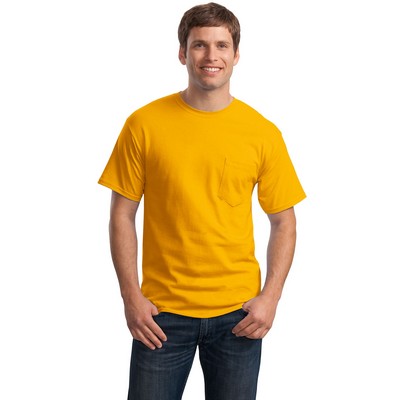 Hanes® - Authentic 100% Cotton T-Shirt w/ Pocket