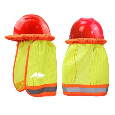 Hard Hat Sun Shield for Back of Neck & Ears