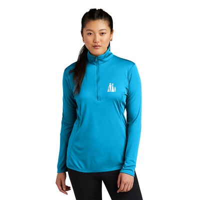 Sport-Tek® Ladies PosiCharge® Competitor™ 1/4-Zip Pullover