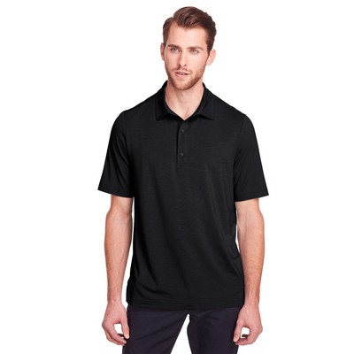 NORTH END Men's JAQ Snap-Up Stretch Performance Polo