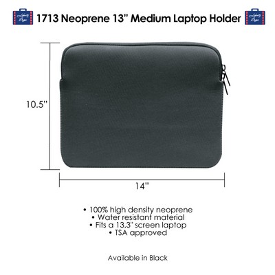 Neoprene 13" Medium Laptop Holder