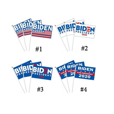 2020 Bidden For President Hand Waving Flags