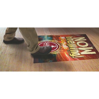 EZ STIK™ Floor Smooth STD (Adhesive Graphic) 3"x12"