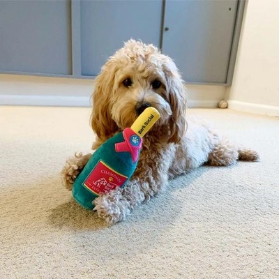 Wine Bottle Dog Toys