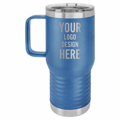 Personalized Polar Camel 20 Oz Travel Mug - Powder Coated