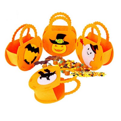 Halloween Pumpking Cute Non-Woven Tote Bag