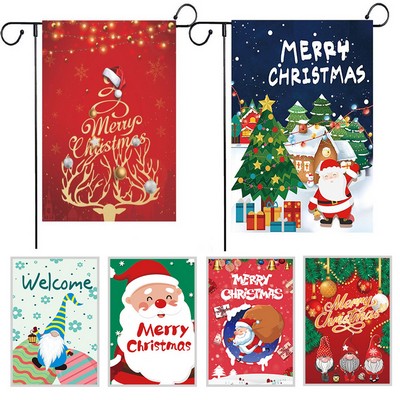 Double-sided Christmas Garden Flag