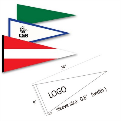 Felt Pennant/Flag for Decorative and Customizable Display