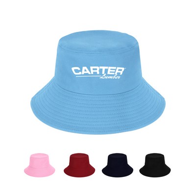 Bucket Hat with Wide Brim