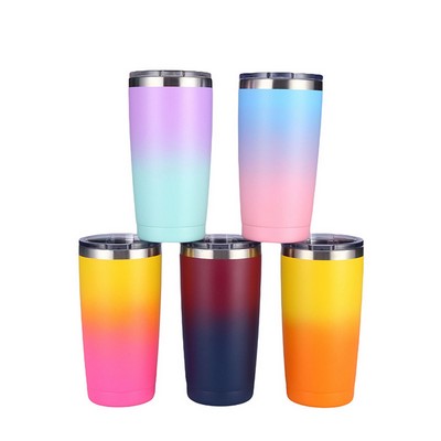 20 oz Gradient Double Wall Coffee Travel Mug