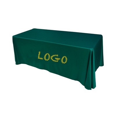 Digital 4 Ft Flat 4 sided Tablecloth