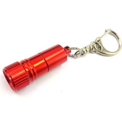 Mini Aluminum LED Alloy Torch With Carabiner