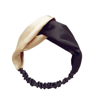 Double Color Mulberry Silk Headband