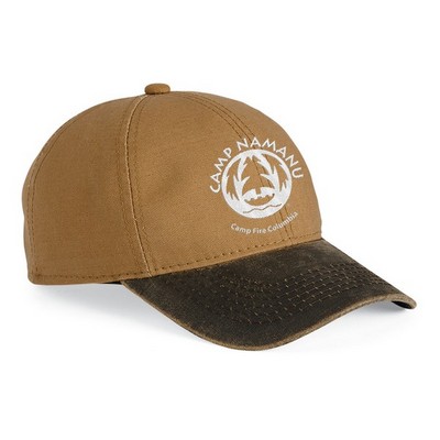 Outdoor Cap HPK100 Canvas Cap w/Weathered Cotton Visor