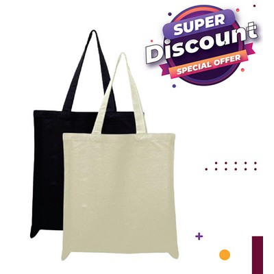 Promotional Tote with self fabric handles