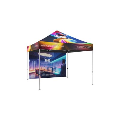 Wall 1-Sided Printing for 10 ft Pop-Up Tent