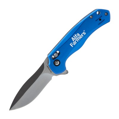 Jet - Blue Slide Lock Folder