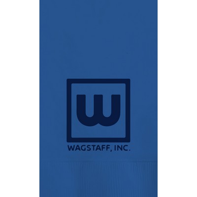 Royal Blue 2-Ply Dinner Napkins - Custom Digital Print