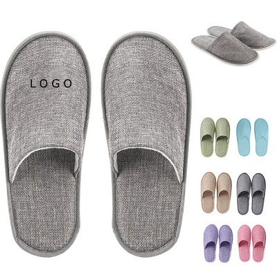 Disposable Linen Slippers