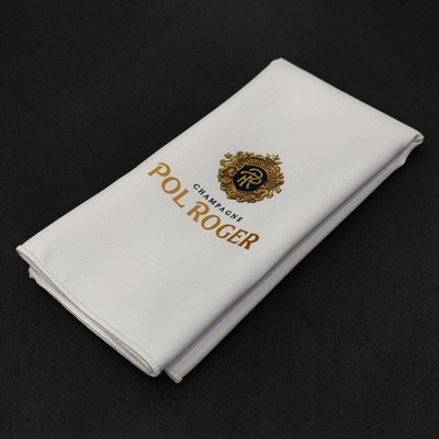 Custom Napkins With Logo, Single Sided Spun Cloth Napkin