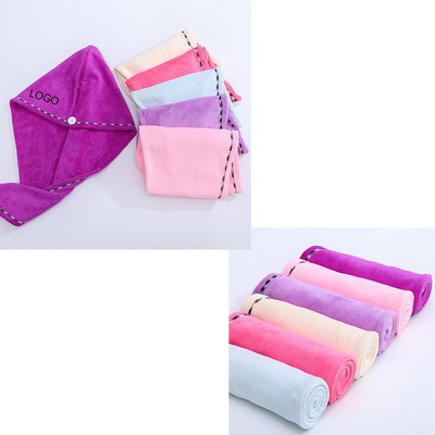 Microfiber Hair Drying Towel