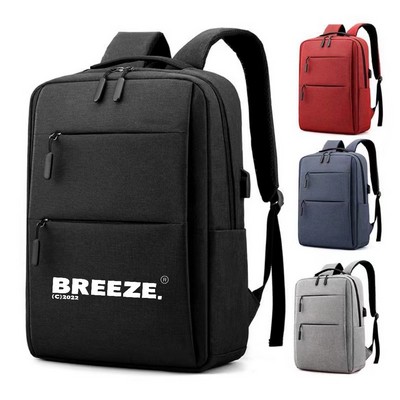 Travel Laptop Backpack with USB Charging Port