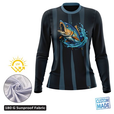 Women's Full Sublimation SolarProtec+ Performance Long Sleeve T-Shirt