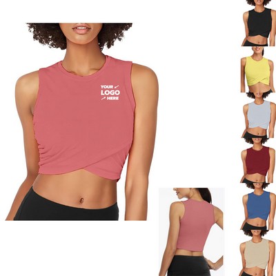 Women Crop Yoga Tank Tops