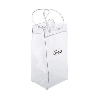 Insulated PVC Wine Cooler Gift Bag