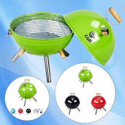 Imported Spherical Charcoal Barbecue Grill