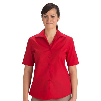 Edwards Shirts & Blouses Women's Short Sleeve Lightweight Poplin Shirt